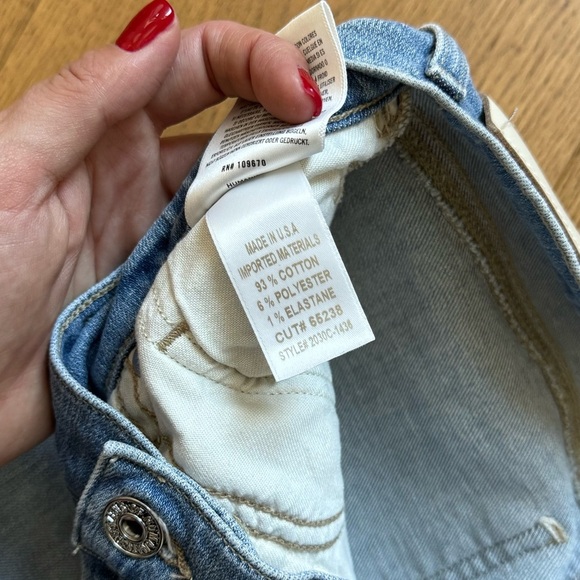 Citizens of Humanity Isola Mid Rise Cropped Boot Denim Jean - Size 25 - EUC - Picture 9 of 10